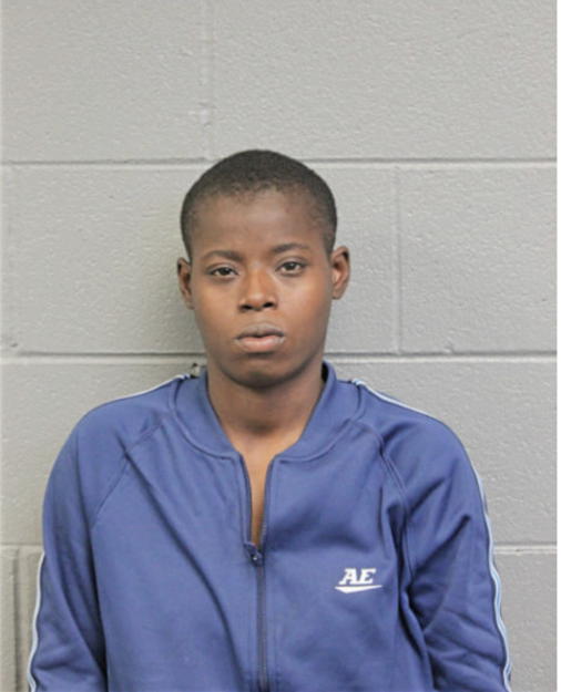 SHAKIAH D SCOTT, Cook County, Illinois